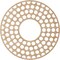 Ekena Millwork Fink Wood Fretwork Pierced Ceiling Medallion, Alder, 38"OD x 13 3/4"ID x 3/8"T CMWP38X38X0375FFAL - alternate 5